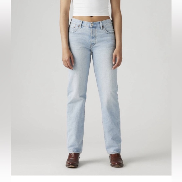Levi's Denim - LEVIS 501 90s Light Blue Jeans, 25x32